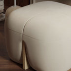 Minimalist Wabi-sabi Cream Style Single Sofa Chair
