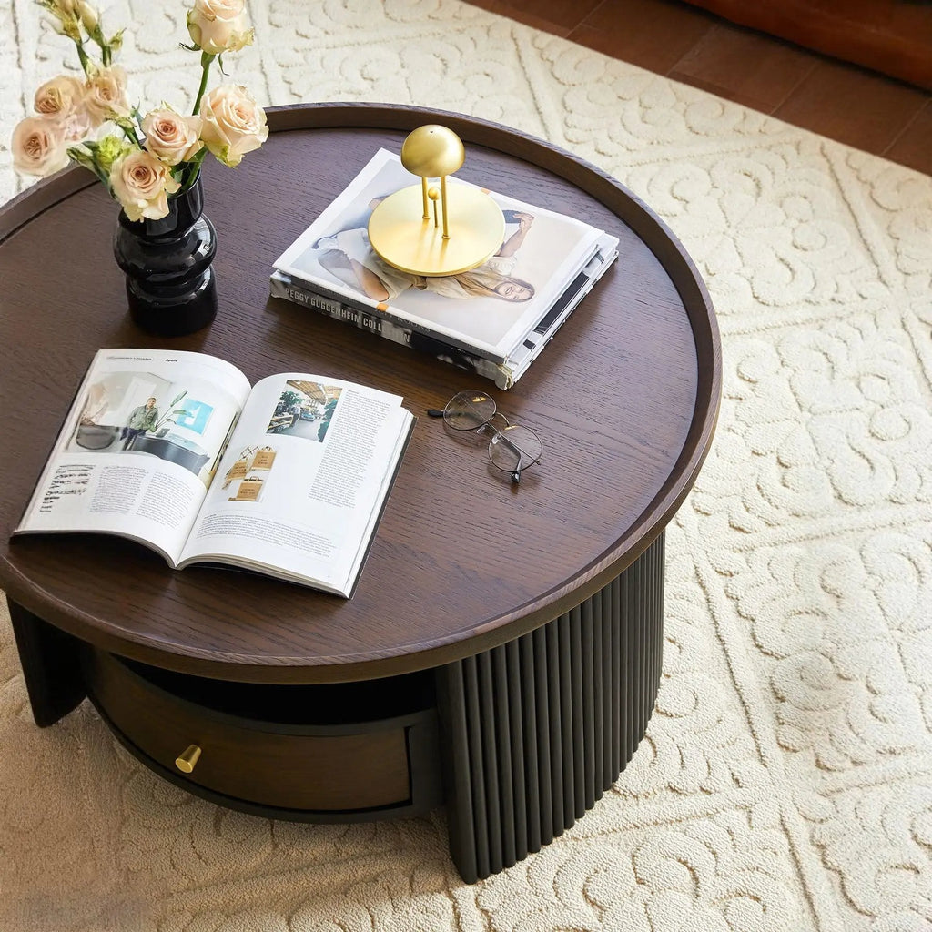 Mid Century Modern Coffee Table Side Table Set