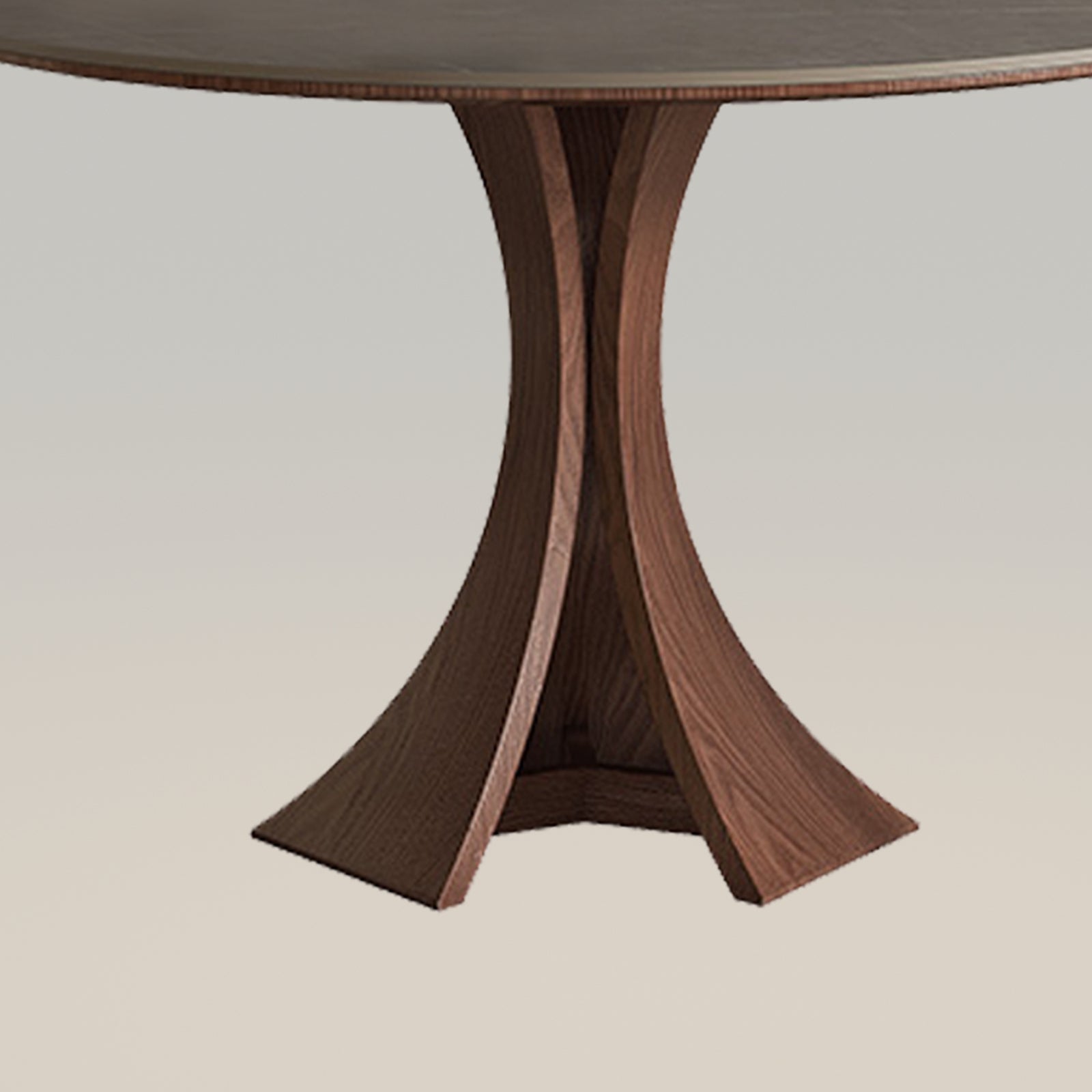 47'' Round Pedestal Dining Table for 4 Circle Dining Table Set