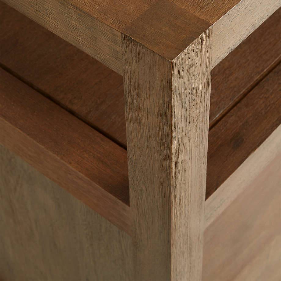 72’‘ Storage Media Console with Open Overhead Layer