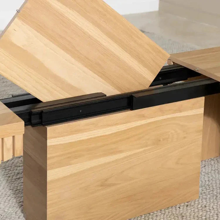 1-4 Person Semi-Circular Arc Corner Extendable Bench