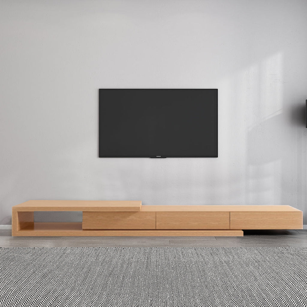 Extended Version Push-Pull TV Cabinet with 3 Drawers