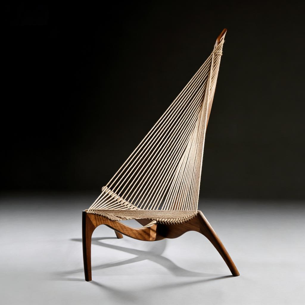 Harp Sailboat Creative Leisure Lounge Chair