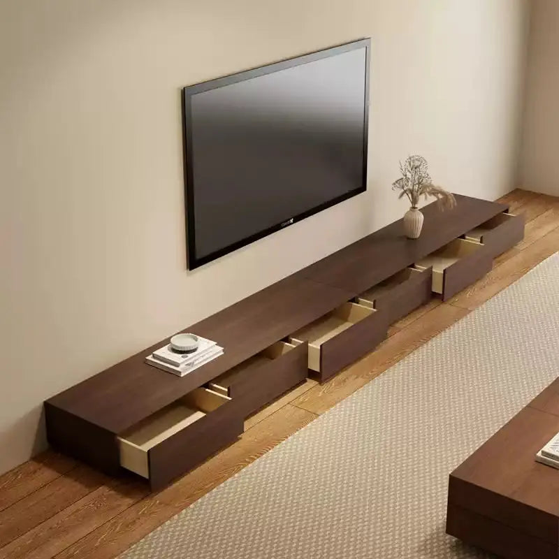 Living Room TV Cabinet with 6 Drawers