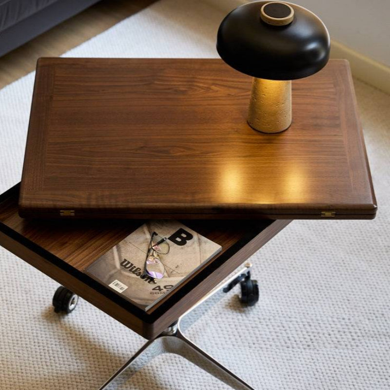 Adjustable And Foldable Coffee Table with Wheels