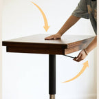 Adjustable And Foldable Coffee Table with Wheels