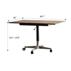 Adjustable And Foldable Coffee Table with Wheels