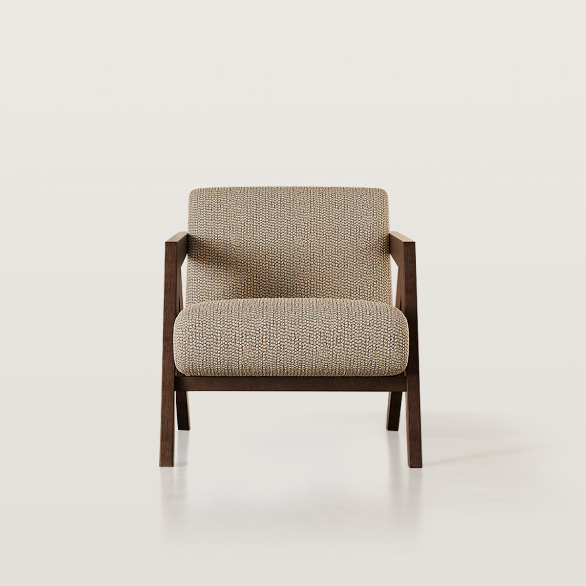 Middle Ancient Style Leisure Chair for Living Room