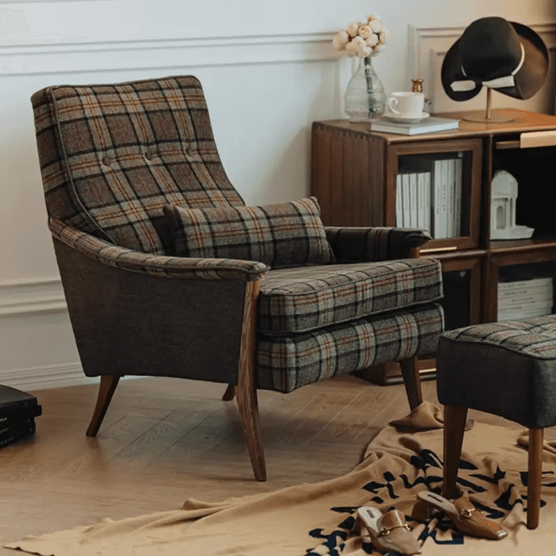 British Style Leisure Single Chair for Living Room