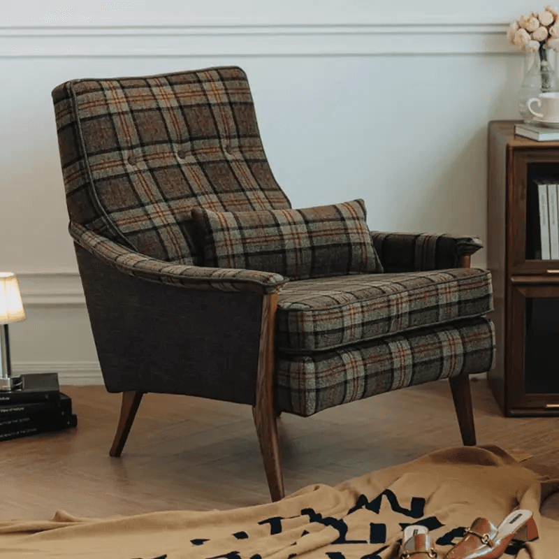 British Style Leisure Single Chair for Living Room