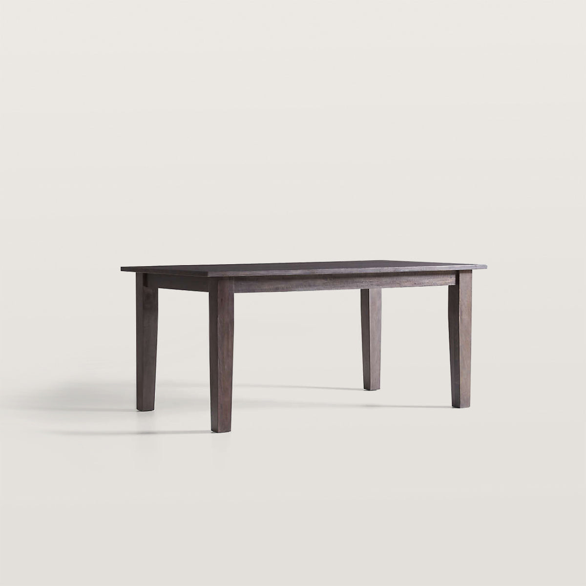 65in Weathered Dining Table with 6 Seats