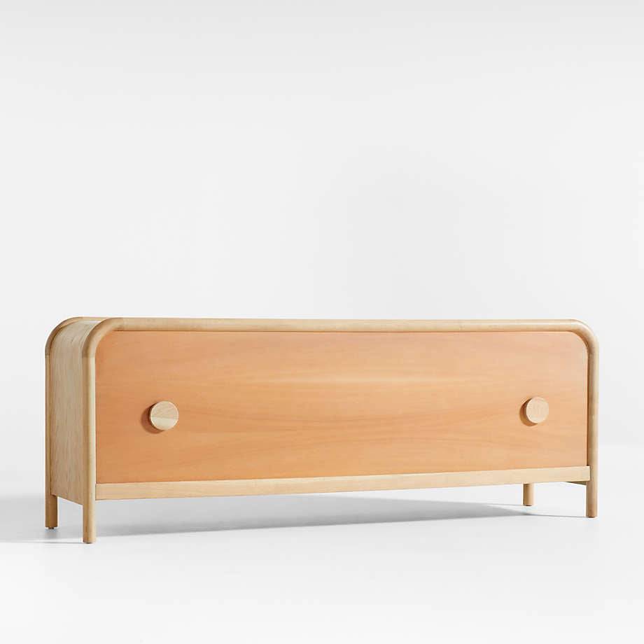 Living Room Large Storage Capacity Media Console Set