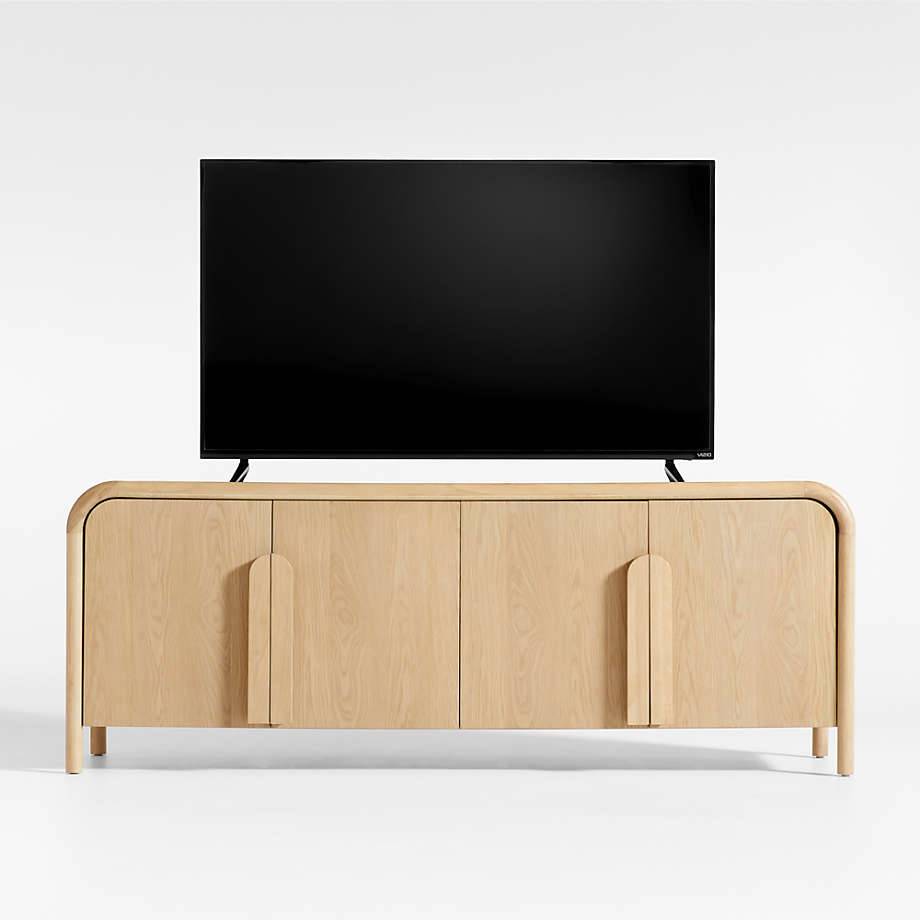72 Inch Independent Media Console with 4 Doors