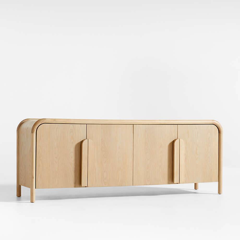 72 Inch Independent Media Console with 4 Doors