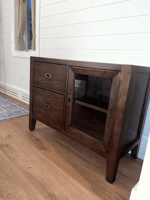 2 Drawer Farmhouse File Cabinet Storage Cabinets