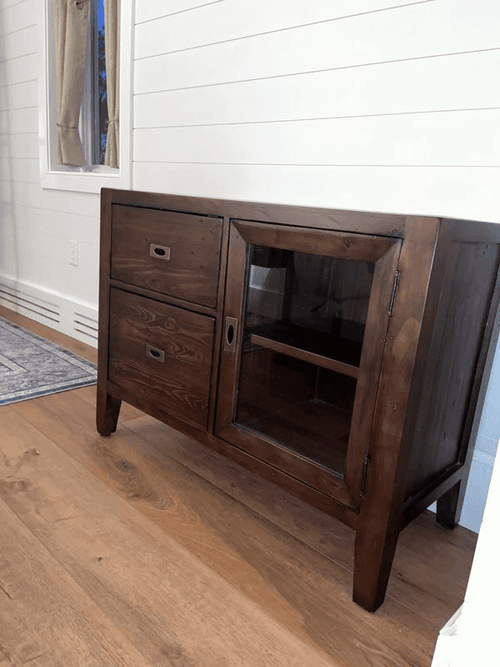 2 Drawer Farmhouse File Cabinet Storage Cabinets