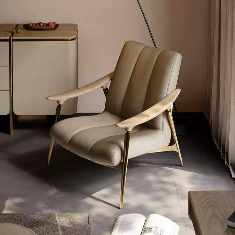 Luxury Sofa Chair Modern Leather Leisure Chair