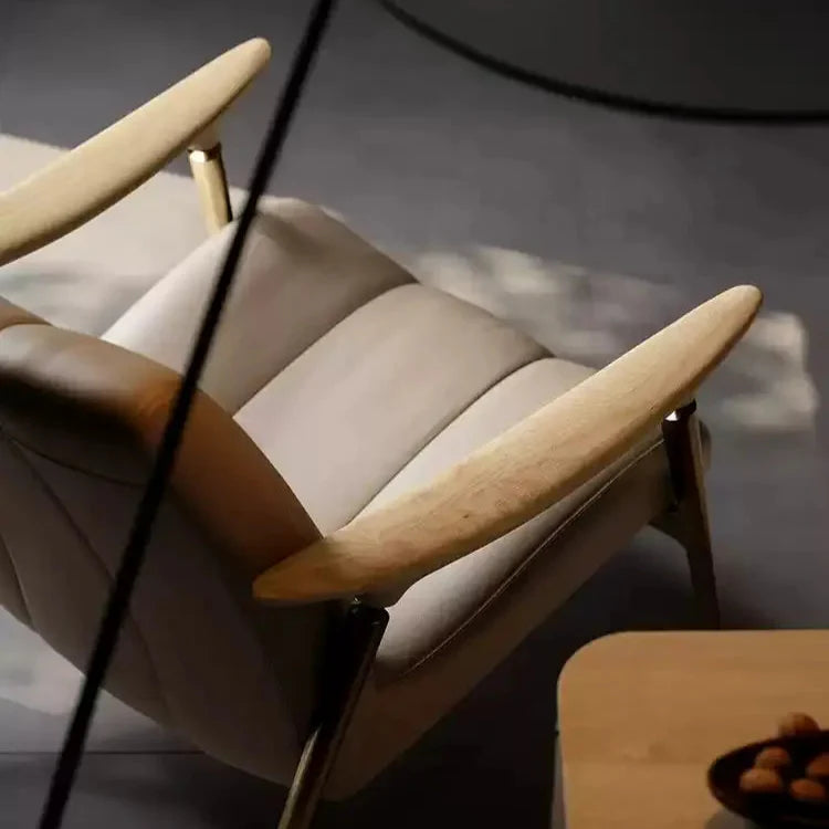 Luxury Sofa Chair Modern Leather Leisure Chair