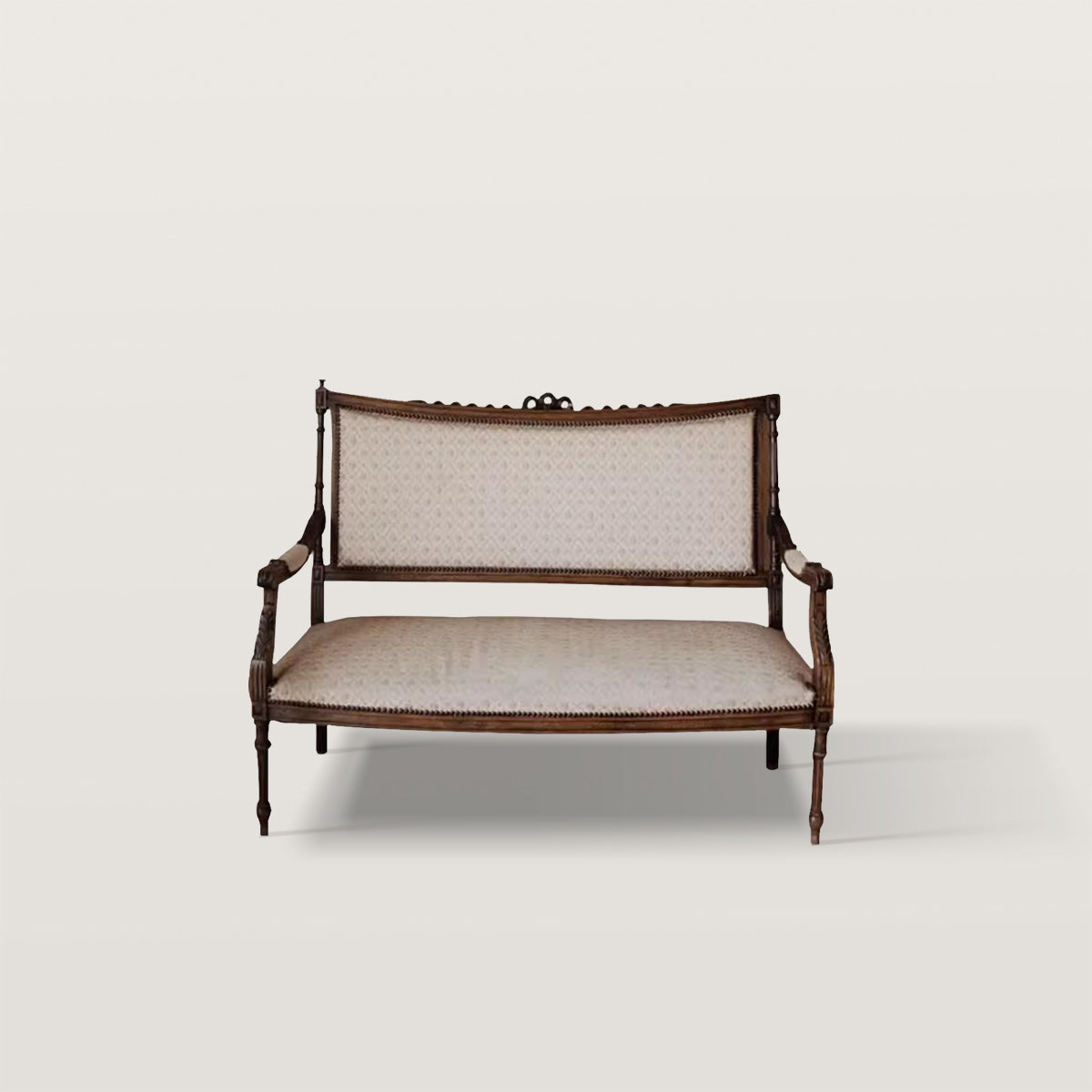 American Countryside Style Carved Leisure Chair