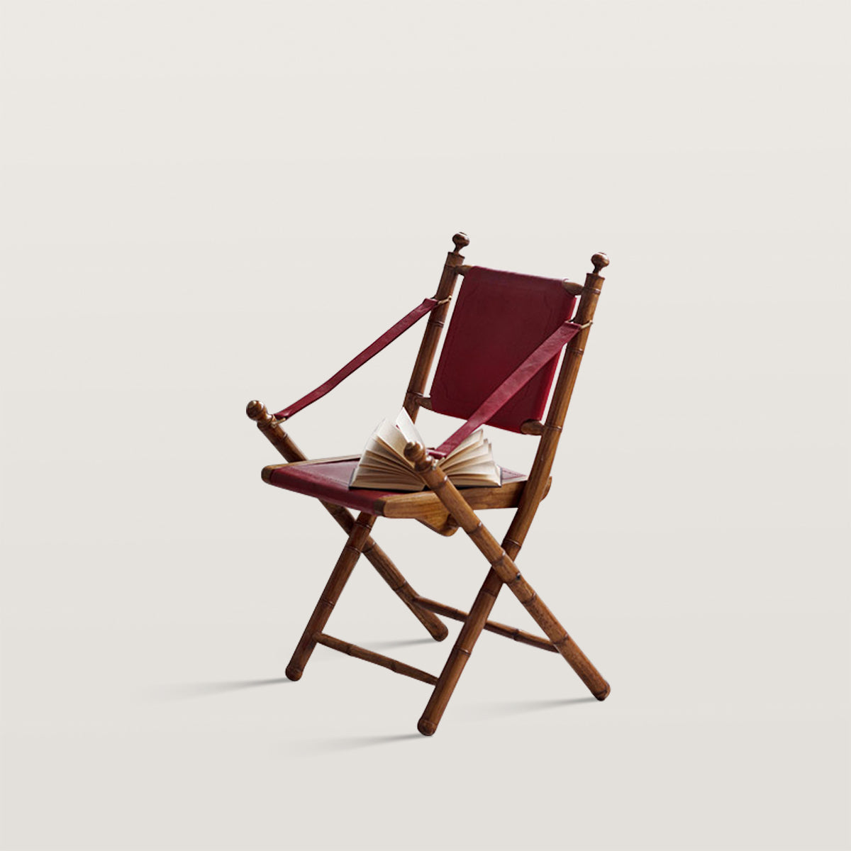 Light Luxury Balcony Leisure Armrest Folding Chair