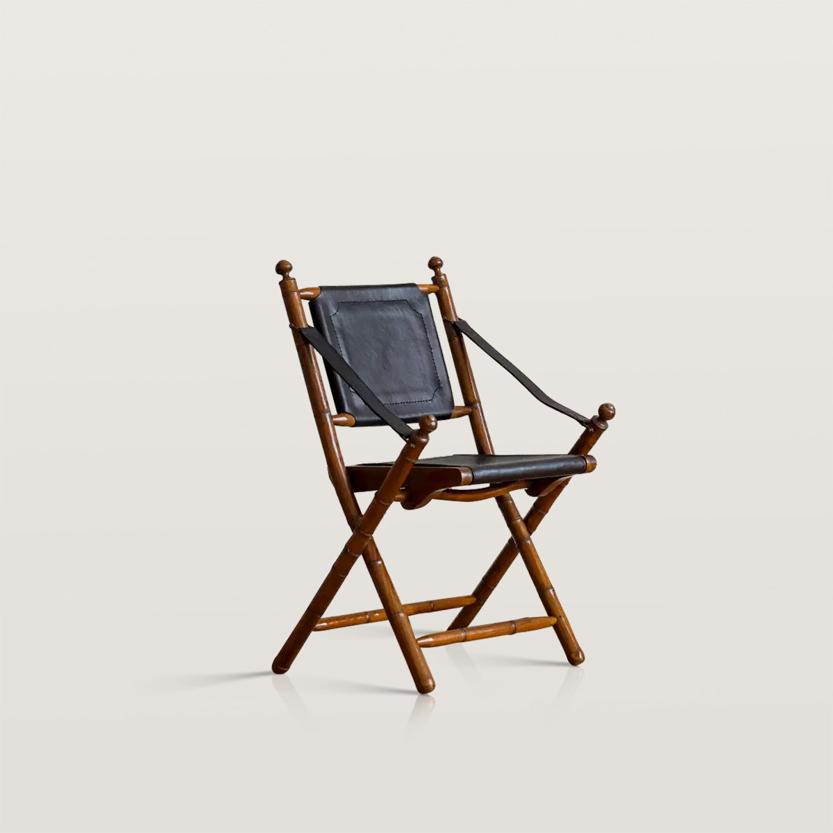 Light Luxury Balcony Leisure Armrest Folding Chair