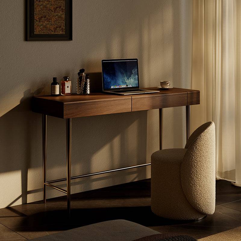 Minimally Designed Flip Style Makeup Vanity and Desk