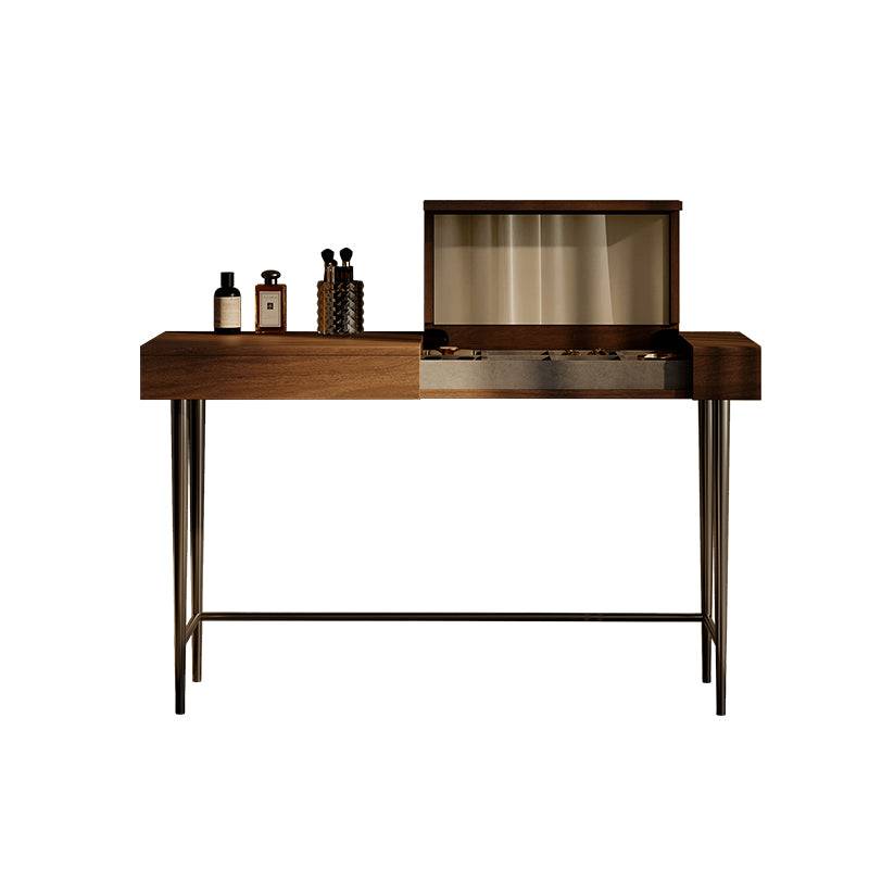 Minimally Designed Flip Style Makeup Vanity and Desk