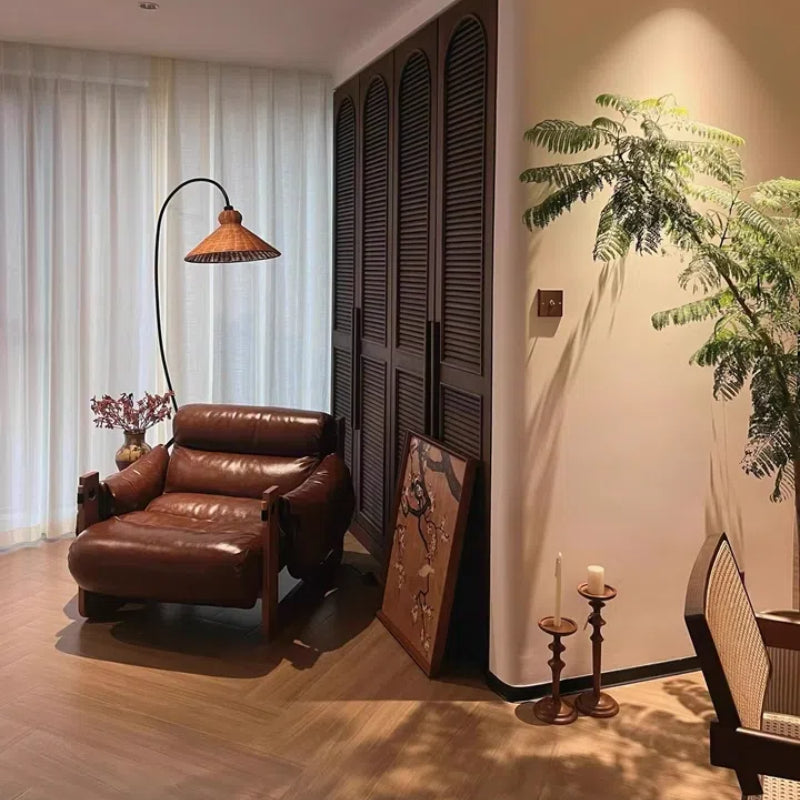 Individual Leisure Chair Living Room Leather Sofa lounge Chair