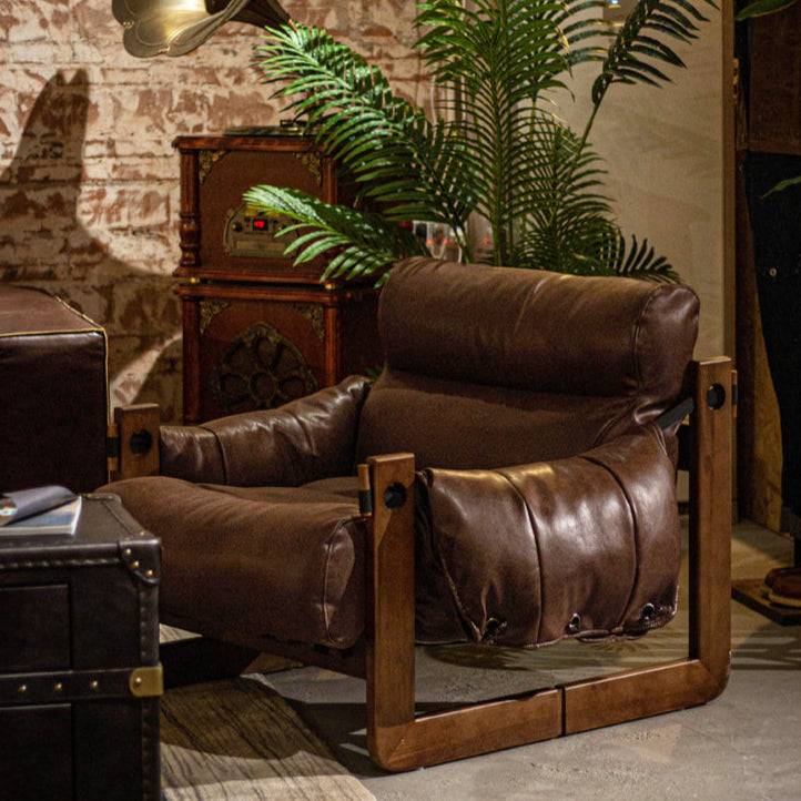 Individual Leisure Chair Living Room Leather Sofa lounge Chair