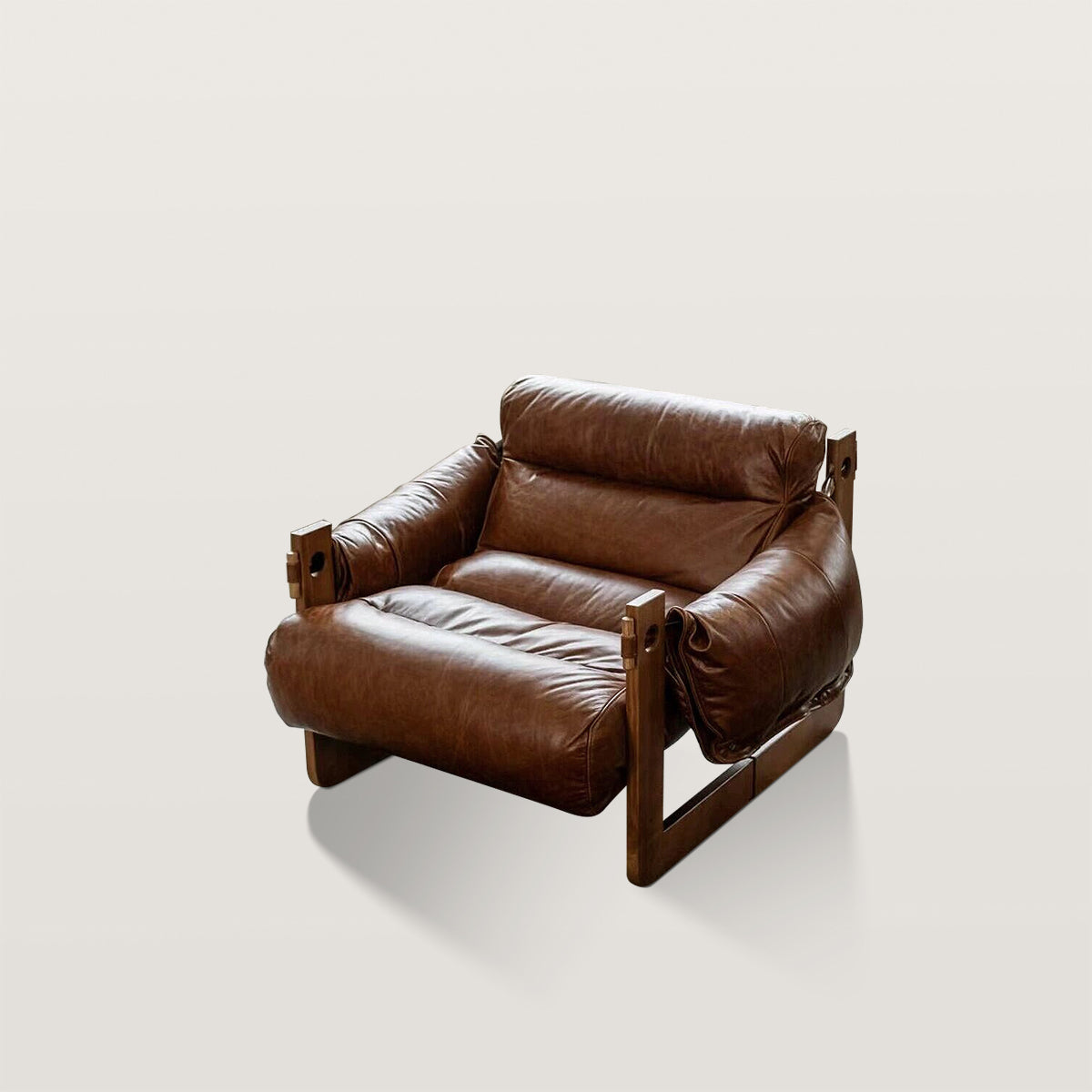 Individual Leisure Chair Living Room Leather Sofa lounge Chair