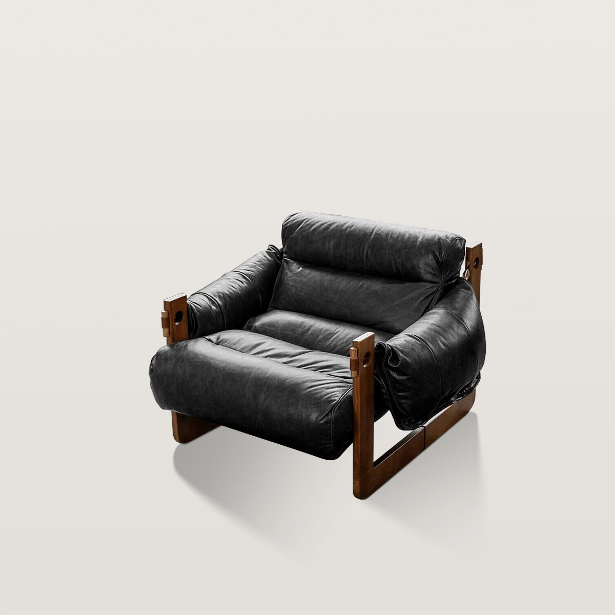 Individual Leisure Chair Living Room Leather Sofa lounge Chair