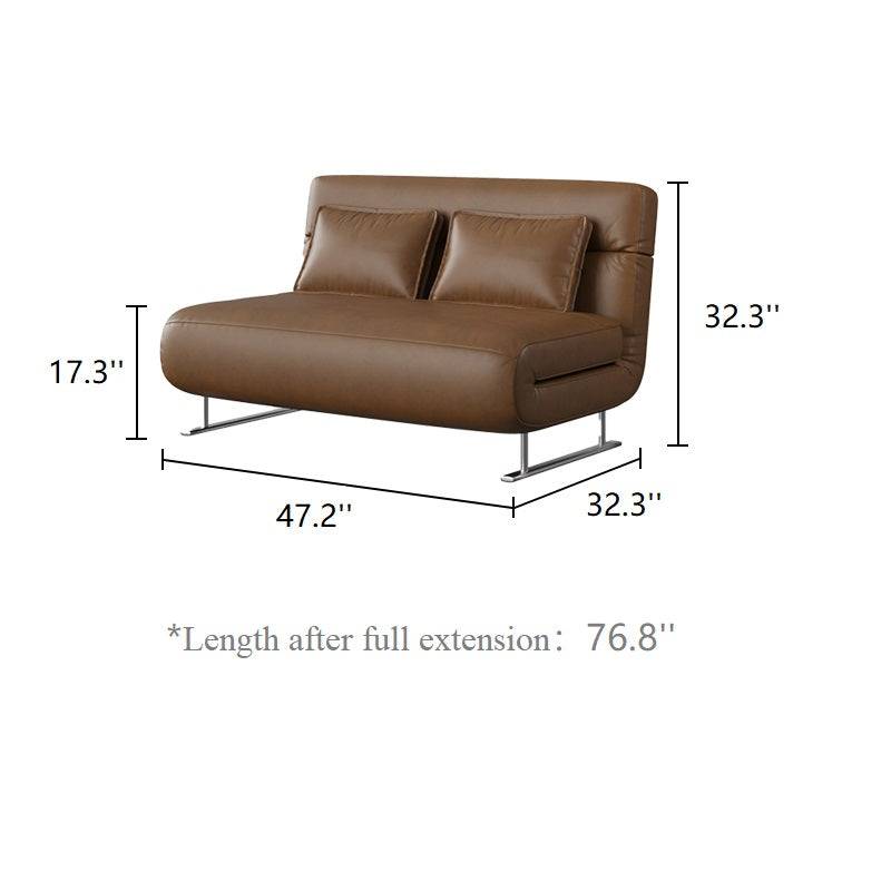 Foldable Retro Sofa Bed Dual-Use Sofa Lounge Chair