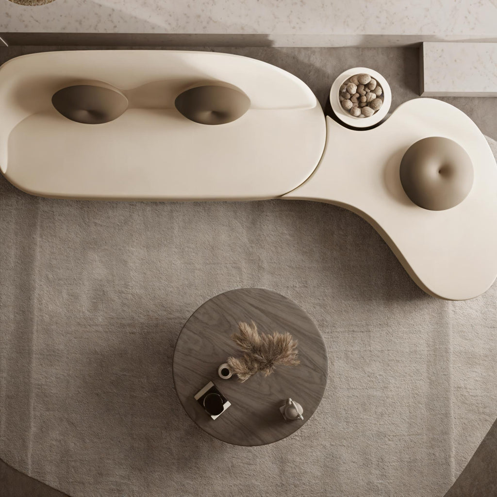 Light luxury L-shaped Sofa Velvet Fabric Spliced Sofa