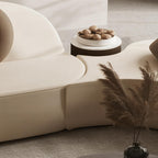 Light luxury L-shaped Sofa Velvet Fabric Spliced Sofa