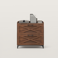 2 Drawers Lateral File Cabinet with Charging Station